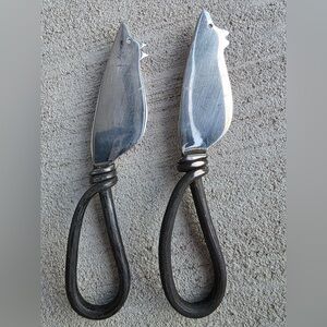 Michael Aram Mouse Cheese Knives – Set of 2 | Designer Cheese Serving | 5.5 in